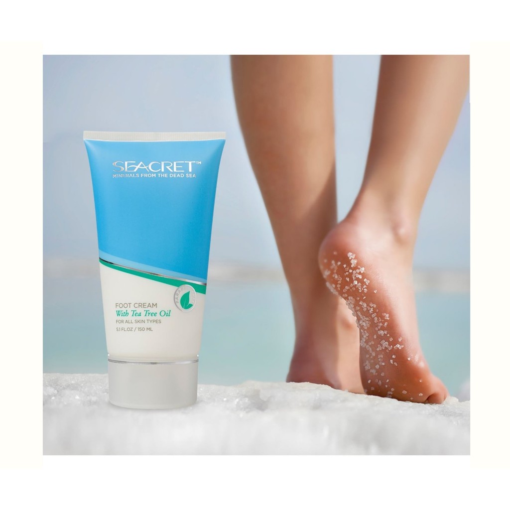 KEM DƯỠNG DA CHÂN SEACRET FOOT CREAM WITH TEA TREE OIL