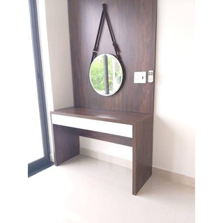 Gương tròn da bò decor d40 d50