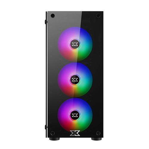 Vỏ máy tính case XIGMATEK HERO 3F ATX 2 SIDE TEMPERED GLASS - KÈM 03 FAN XIGMATEK RGB