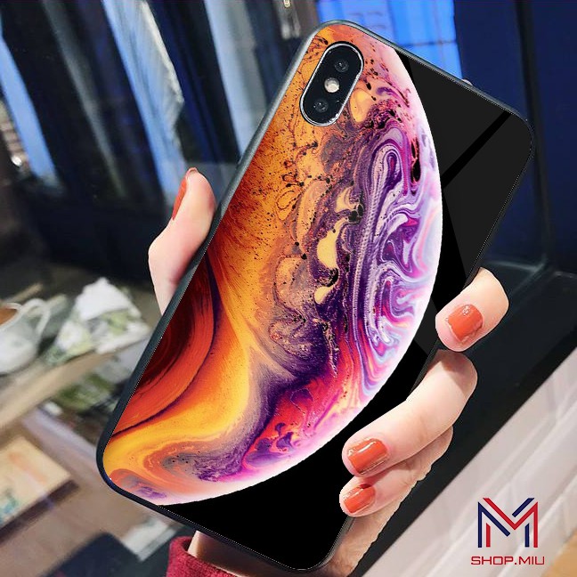 Ốp lưng giả ip X cho Huawei Nova 3i/3e/Honor Play/y7pro2019 hình trăng tròn