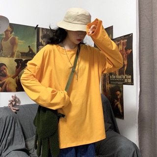🔥 ÁO THUN TAY DÀI TRƠN OVERSIZED- ẢNH THẬT -BASIC LONGTEE 👾