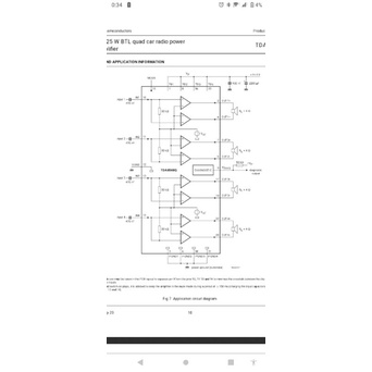 Ta8255AH "bản 4 kênh của ta8210"chipamp khuếch đại âm thanh 4 kênh 22w BTL x4