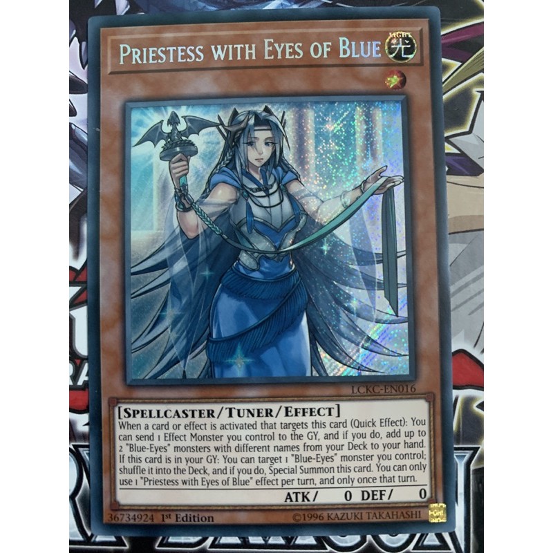Bài yugioh: priestess with eyes of blue