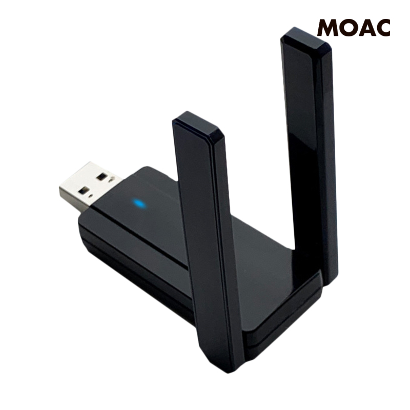 Usb Wifi 1300mbps 2.4g / 5ghz Kèm Ăng Ten Cho Máy Tính