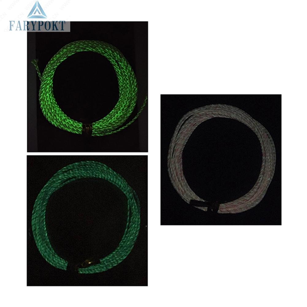 Luminous Line Wire Core Assist Cord Pink High Strength PE 7x7 Wire Core