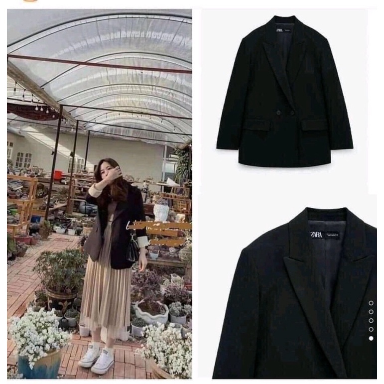 Áo khoác Blazer quốc dân 2 lớp lót trắng | BigBuy360 - bigbuy360.vn