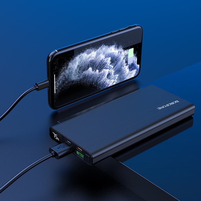 Pin Dự Phòng Có Sạc Nhanh Chuẩn 18w BT34 Dung Lượng 10.000mAh Có Quickcharge 3.0 Hàng Chính Hãng Bảo Hành 1 Đổi 1
