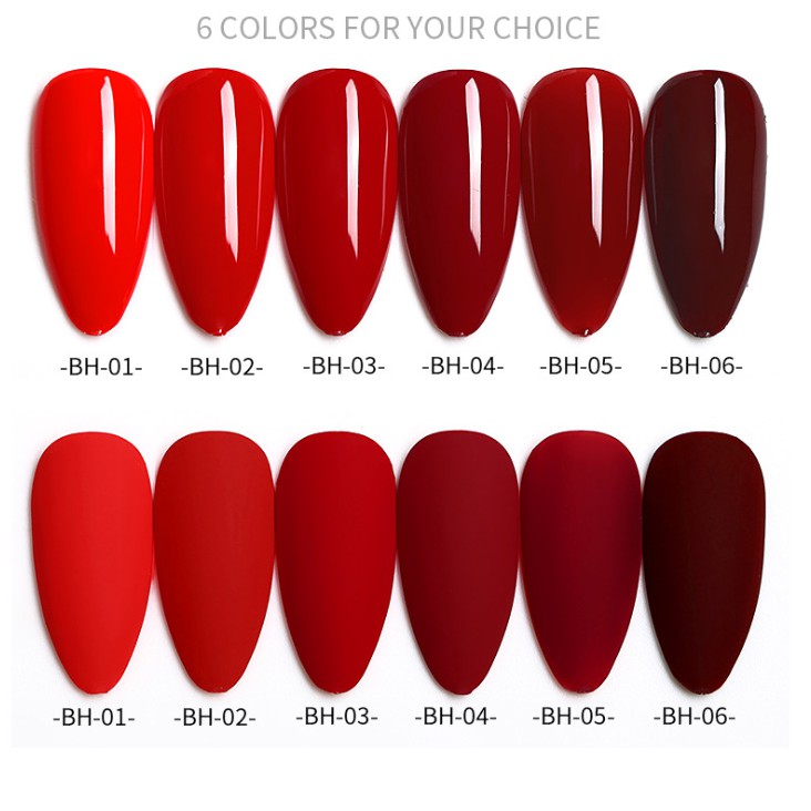 Sơn gel AS - màu đỏ mã BH