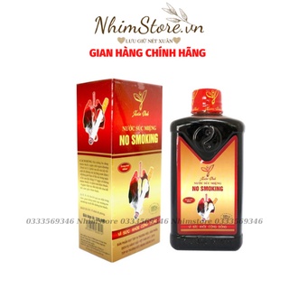 Nước súc miệng cai thuốc lá no smoking xuân vinh 400ml - ảnh sản phẩm 1