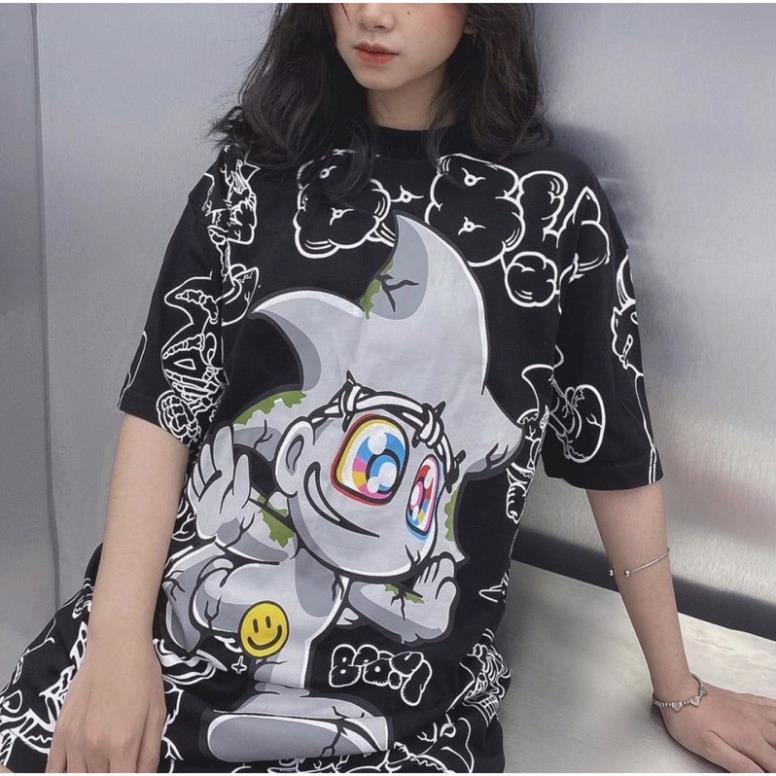Áo thun unisex BOBUI, áo BOBUI tràn, áo tee bebibo bobui chính hãng