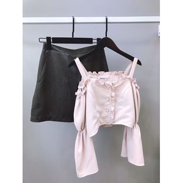 Áo Crop Đính Nút 39A001 TRISCY | BigBuy360 - bigbuy360.vn