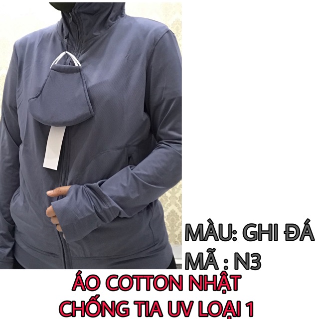 ÁO NAM COTTON 2 LỚP VÀ 1 LỚP THÔNG HƠI NANO CHỐNG TIA UV , chống bụi NANO LOẠI 1