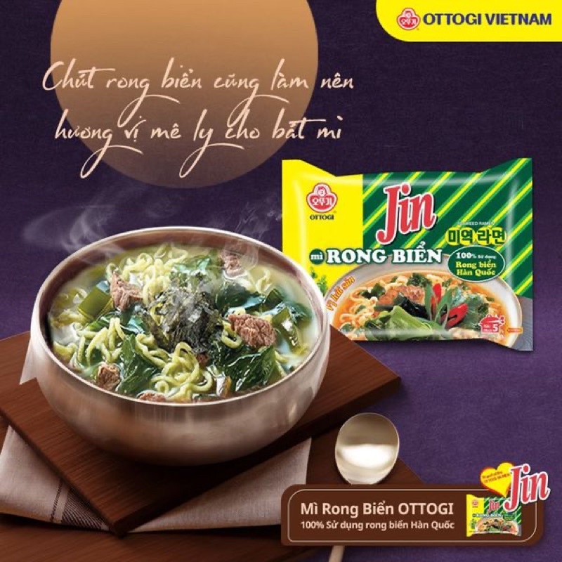 Mì jin rong biển 120g Ottogi