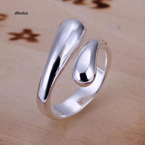 Bộ Gồm Vòng cổ / Vòng Tay / Nhẫn / Khuyên Tai Mạ Bạc Hình Oval Thời Trang Dành