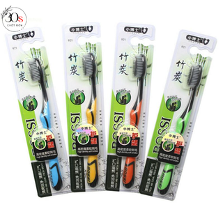 Bàn chải đánh răng bossi - bàn chải than tre than hoạt tính