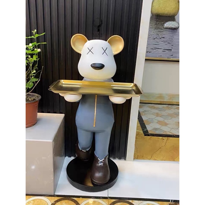 Gấu đỡ khay trang trí 3