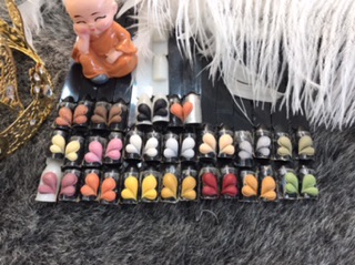 hoa bột nail, tim, 6k/1b (12k/2b)
