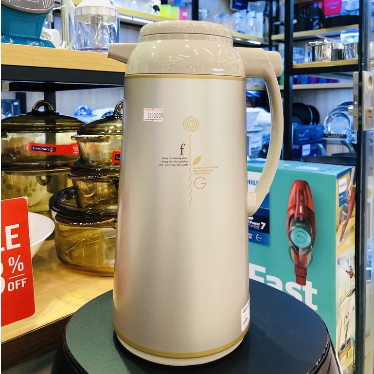 Phích giữ nhiệt Zojirushi AFFB-13 dt 1.3L, giữ nhiệt tốt, bảo hành 1 năm, sản xuất Thái Lan