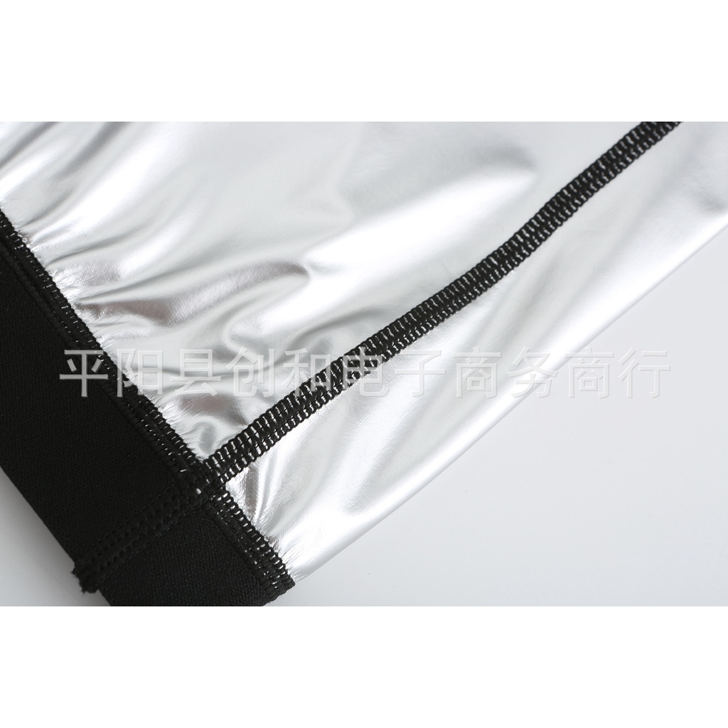 [Tráng Bạc Full] Áo Sinh Nhiệt Hở Ngực Phủ Bạc Nano Hỗ Trợ Giảm Cân, Đổ Mồ Hôi, Đốt Cháy Mỡ Bụng Big size