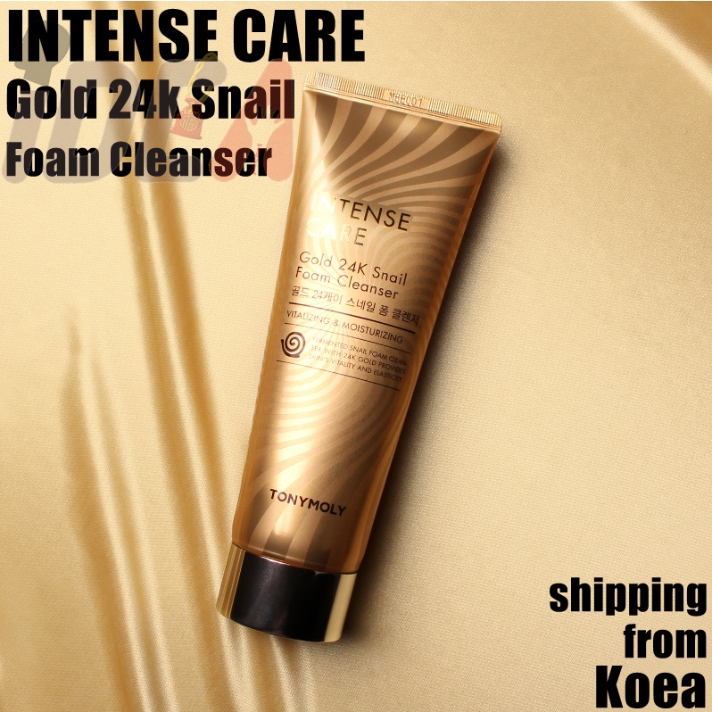 Sữa rửa mặt TonyMoly tinh chất ốc sên vàng 24K chống lão hóa tonymoly snail foam cleanser