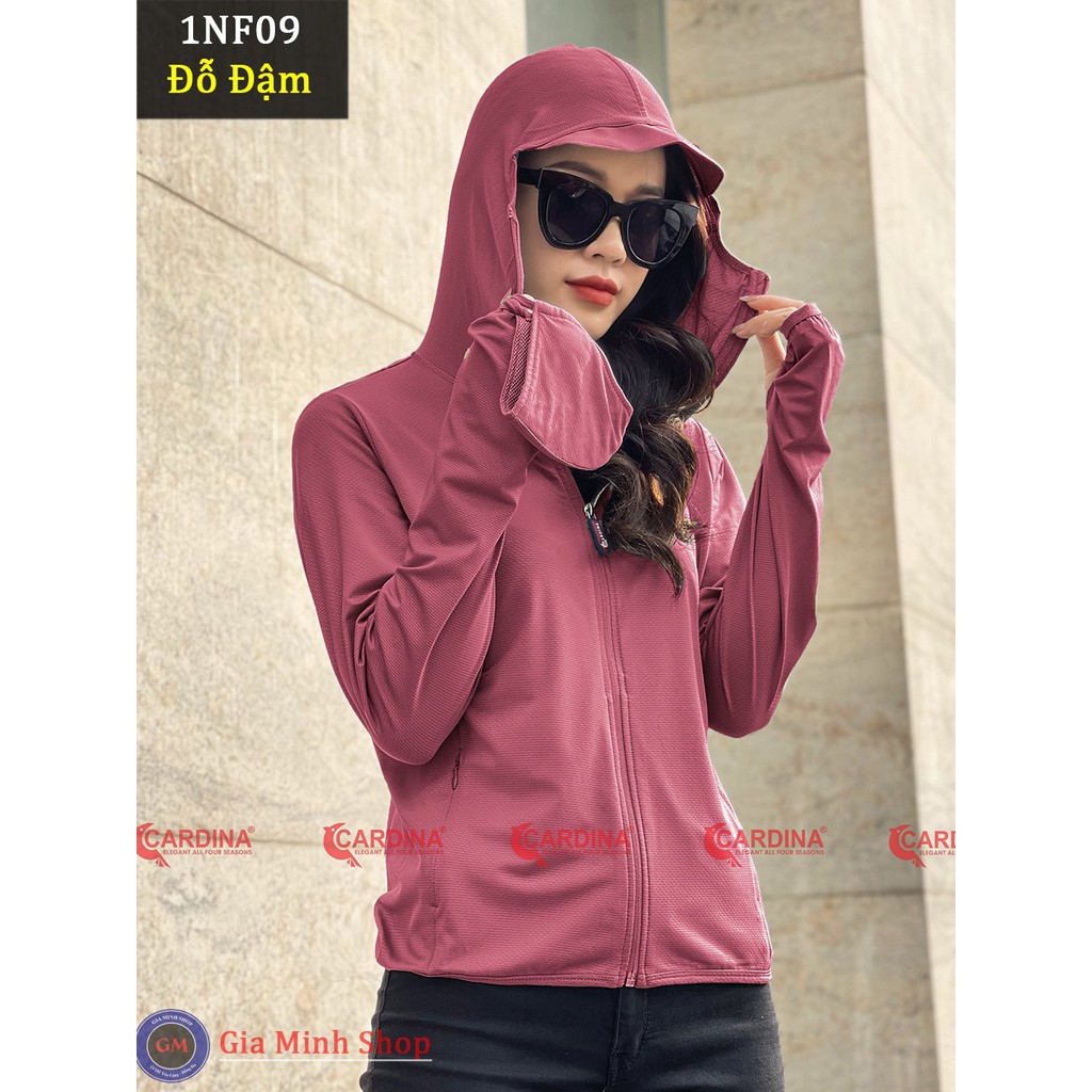 Áo Chống Nắng 1 Lớp Chất Thun lạnh Cardina Chính Hãng