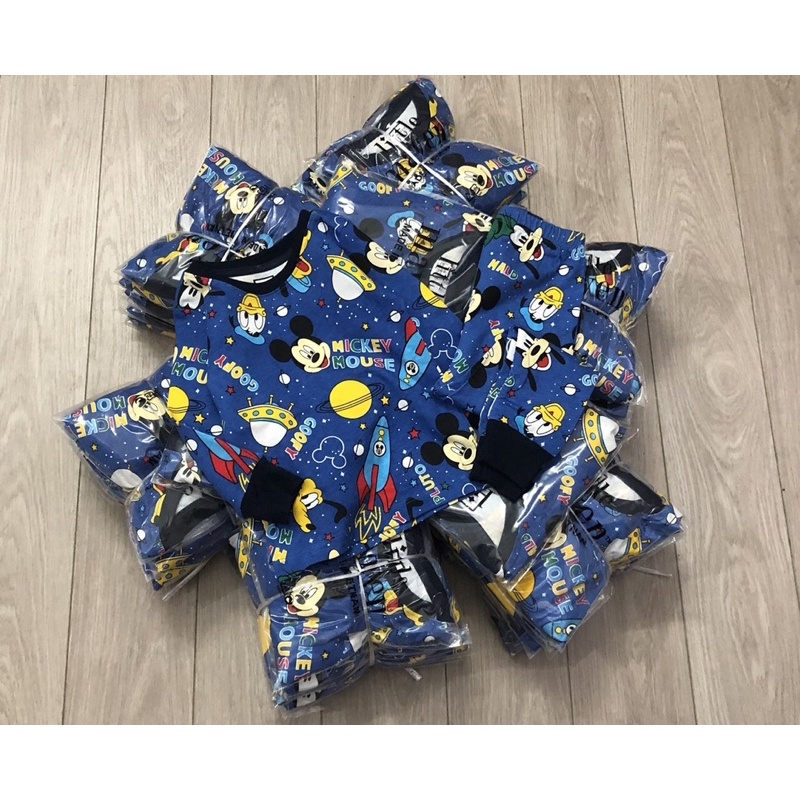 Bộ dài tay Little maven cho bé trai size từ 12-24 cân