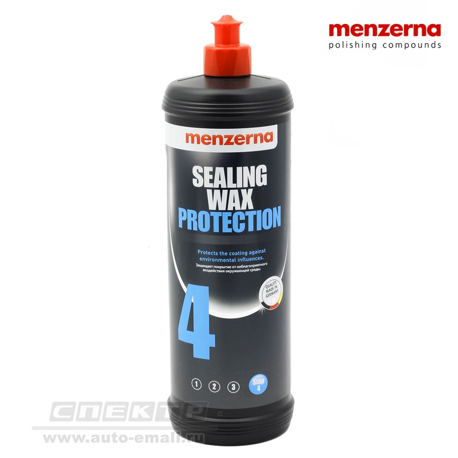 DUNG DỊCH PHỦ WAX TĂNG ĐỘ BÓNG VÀ BẢO VỆ SƠN CAO CẤP MENZERNA SEALING WAX PROTECTION 1 LÍT