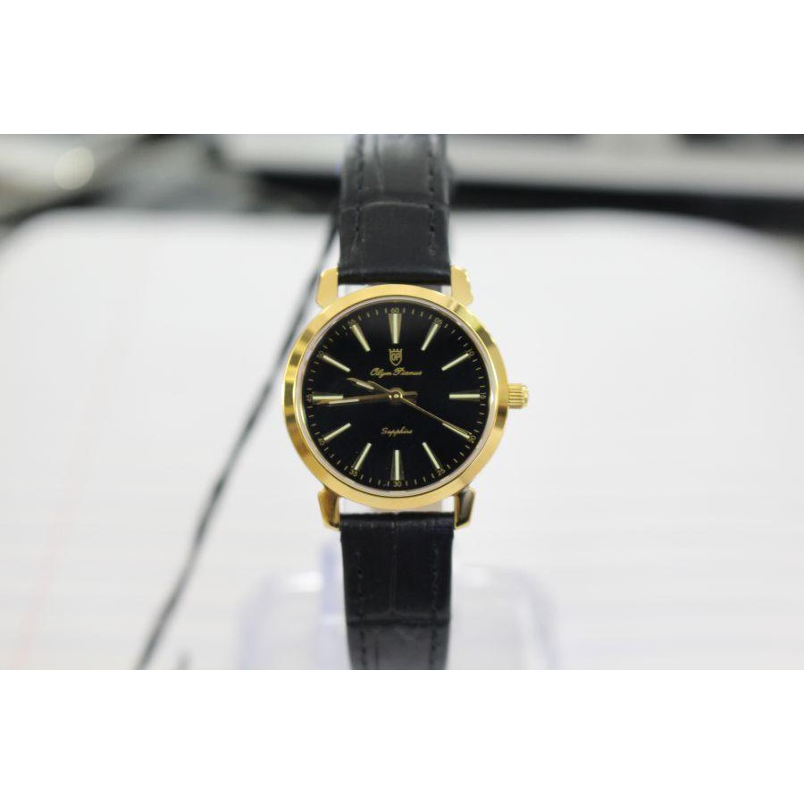 Đồng hồ nữ mặt kính sapphire Olym Pianus OP130-03LK-GL đen