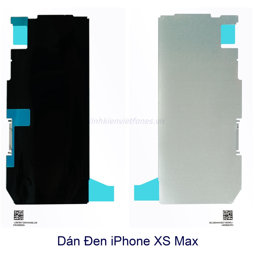 Dán đen màn hình iPhone X đến 12 Pro Max