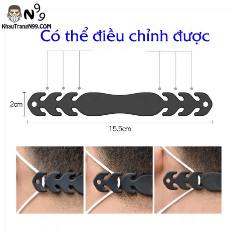 Tai giả dây đeo khẩu trang bảo vệ vành tai chống đau tai | BigBuy360 - bigbuy360.vn