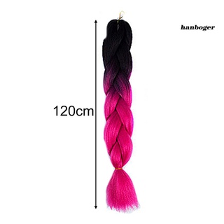 Tóc Giả Thắt Bím Màu Gradient Thời Trang Cho Nữ