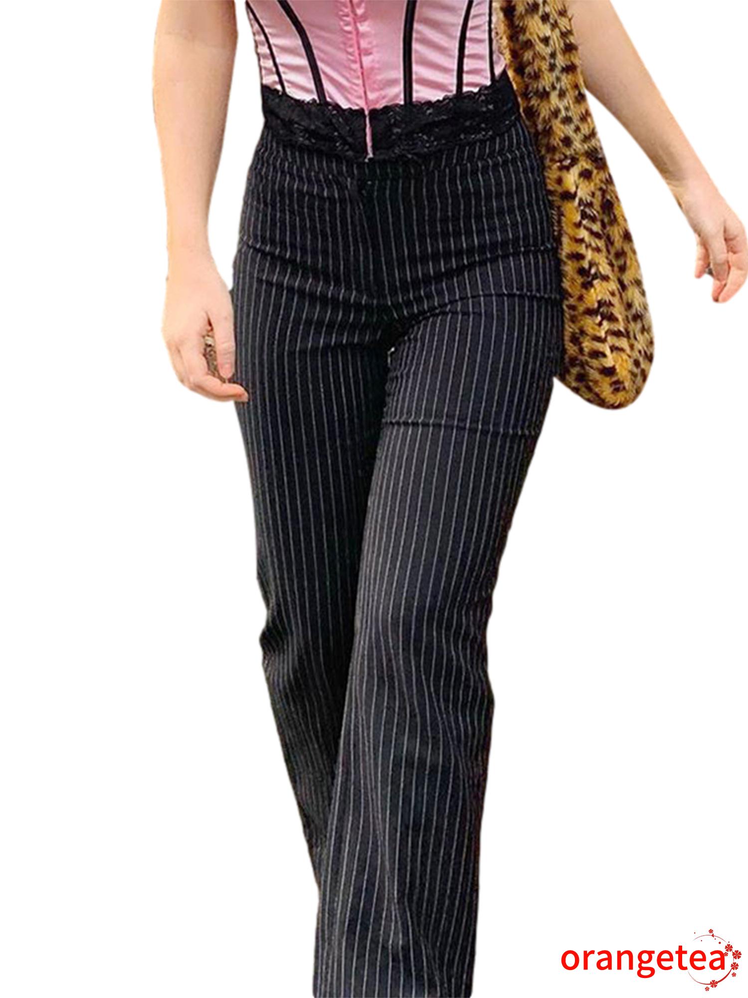 Quần Dài Nữ Họa Tiết Sọc Thời Trang Phong Cách | BigBuy360 - bigbuy360.vn