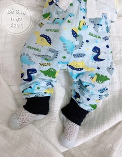 Combo 10 quần chục dài mặc điều hòa cho bé