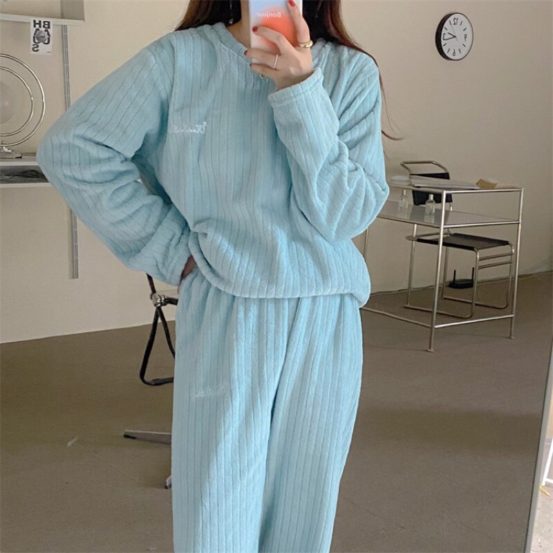 [ORDER] [CHÍNH HÃNG] Bộ đồ ngủ nữ san hô nỉ ấm áp | BigBuy360 - bigbuy360.vn