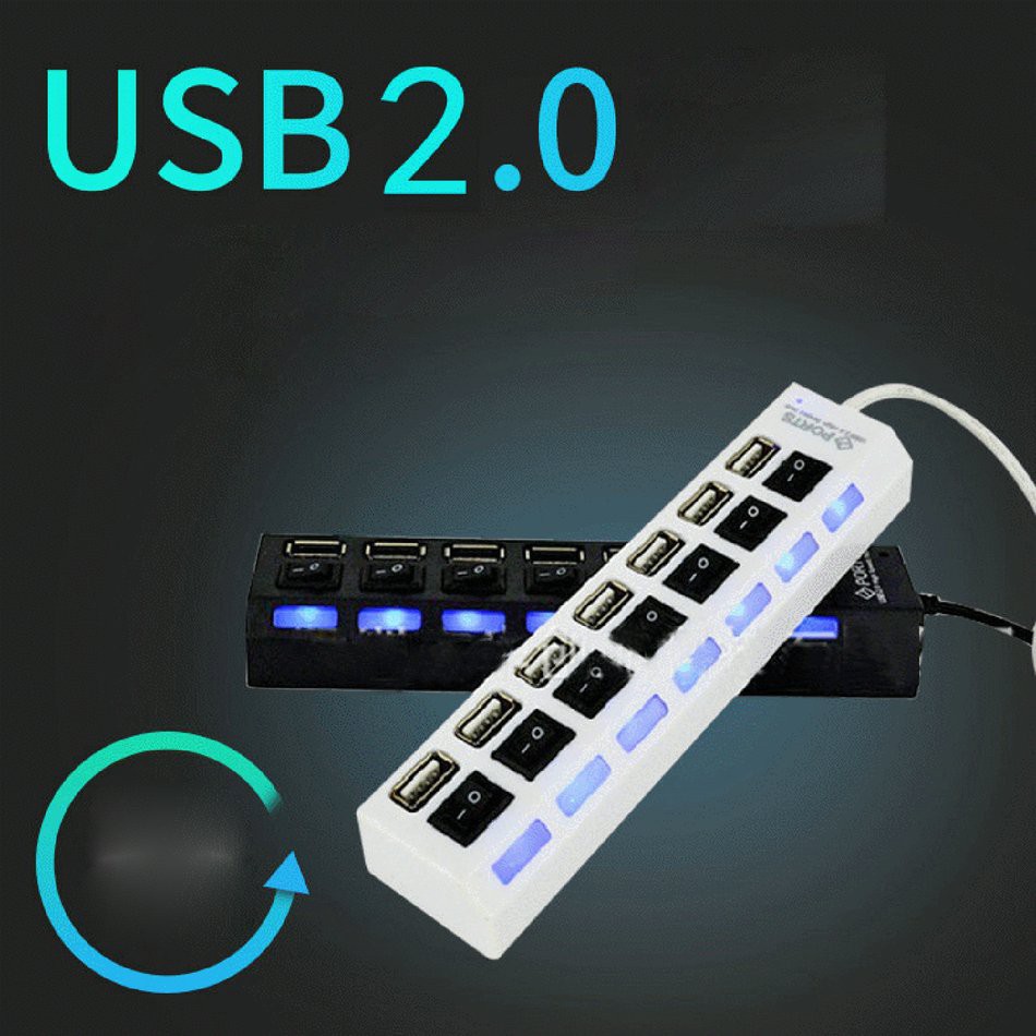 (Orb) Bộ Chia 7 Cổng Usb 2.0 Đa Năng