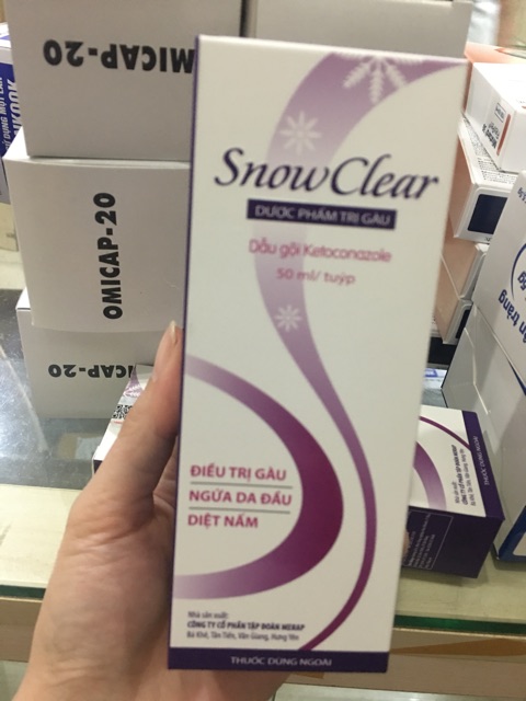 Dầu gội trị gàu Snow Clear (50 mL/tuýp )