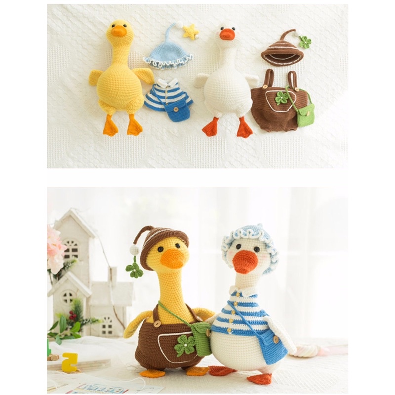 DIY Gói Nguyên Liệu Móc Len Vịt  Dễ Thương- Quà Tặng Handmade Tự Làm Ý Nghĩa [Có hướng dẫn]