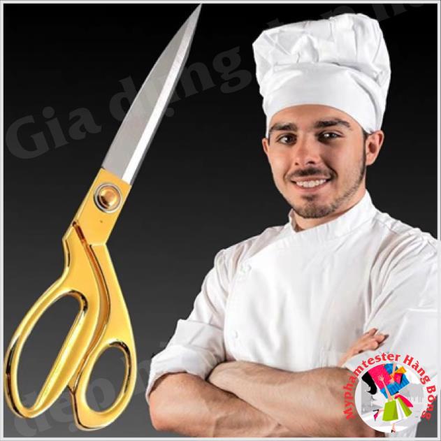 Kéo vàng cắt vải cắt băng khánh thành vô cùng sắc bén 2 cỡ