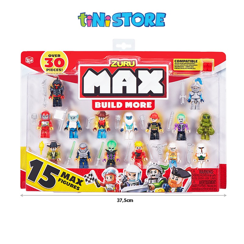 Bộ đồ chơi 15 chiến sĩ dũng mãnh MAX Builder More 8344