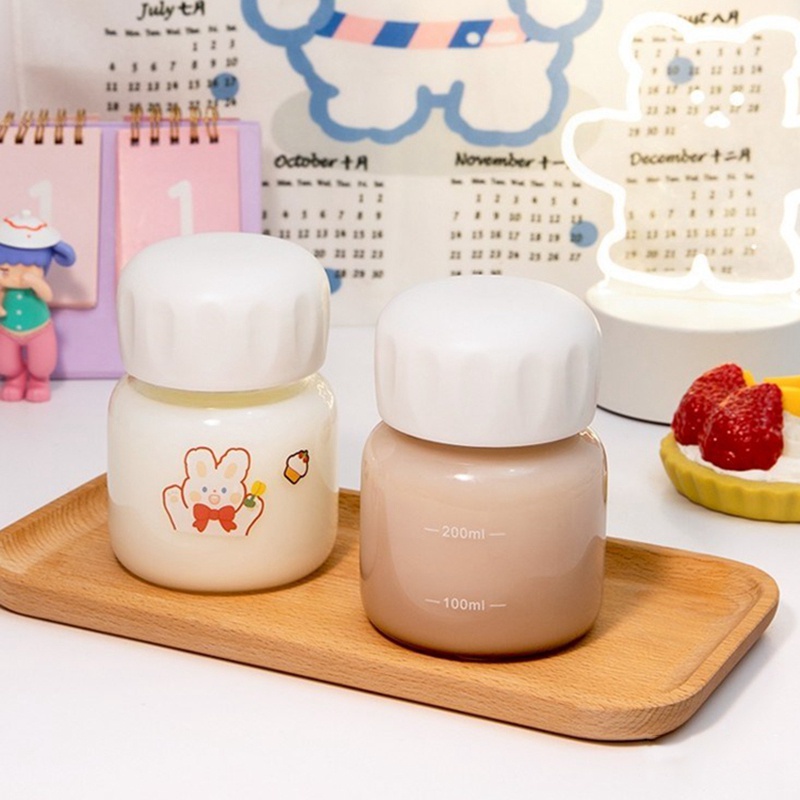 Cốc Nước Chịu Nhiệt Bằng Nhựa Trong Suốt Dung Tích 200ml Tiện Dụng