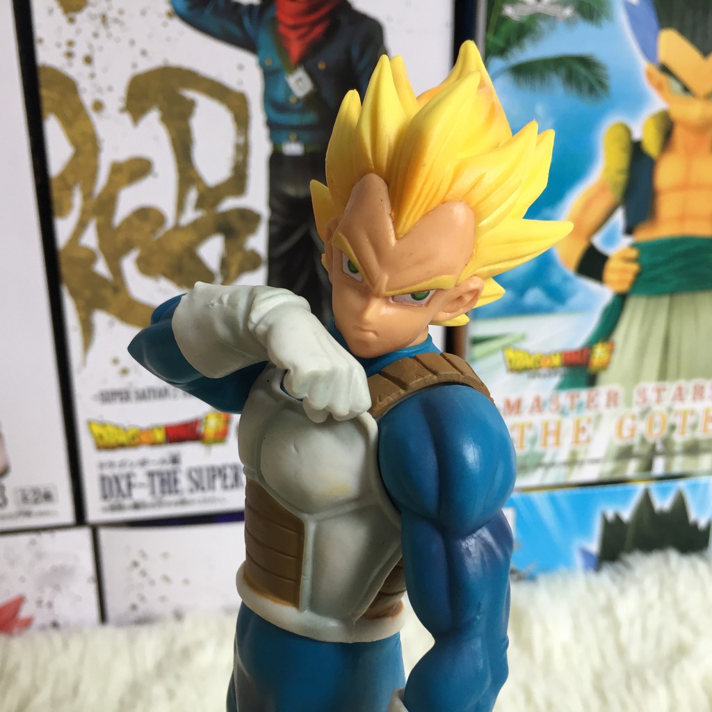 Mô hình Dragon Ball Vegeta super saiyan cao 19cm, figure dragon ball decor trang trí, mô hình 7 viên ngọc rồng làm quà