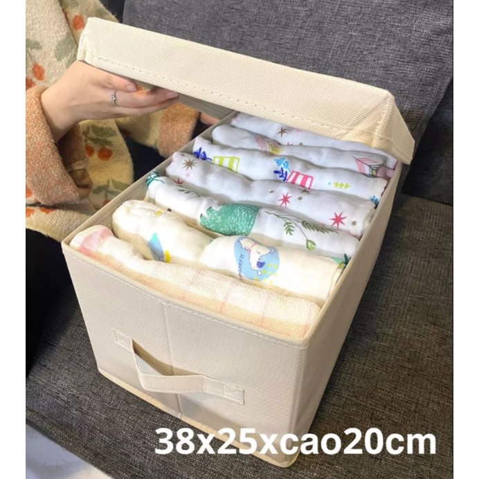 ⛔MIỄN PHÍ VẬN CHUYỂN⛔Hộp Đựng Vải 7 Ngăn - Hộp Đựng Đồ Chia Ngăn Có Nắp Và Không Nắp Tiện Dụng