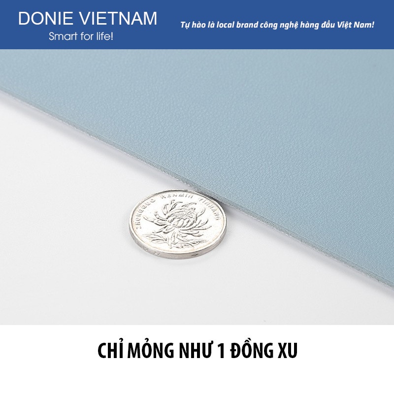 Tấm Lót Chuột Bàn Di Kê Chuột Cỡ Lớn Da PU Chống Trơn Trượt, Không Thấm Nước (30 x 24 cm)