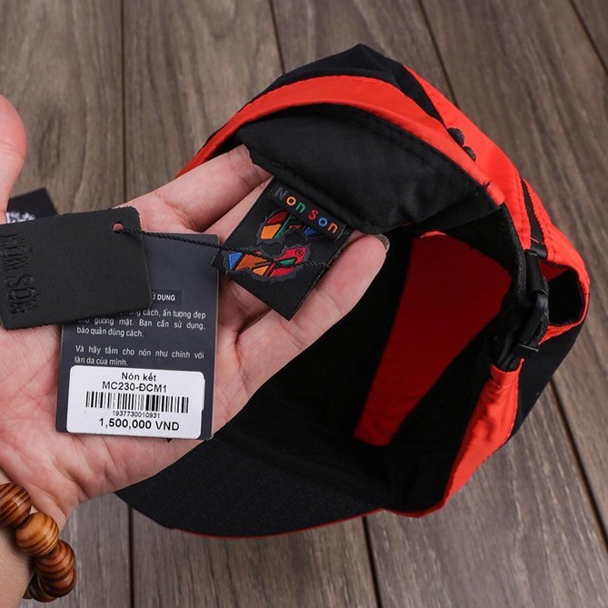 Mũ Nón Sơn nam chính hãng MC230 phong cách thể thao chất liệu vải gió phối lưới cao cấp