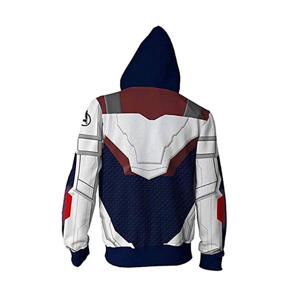 Áo Hoodie Khóa Kéo In Hình Iron Man Stark Tony 3d Độc Đáo Cá Tính