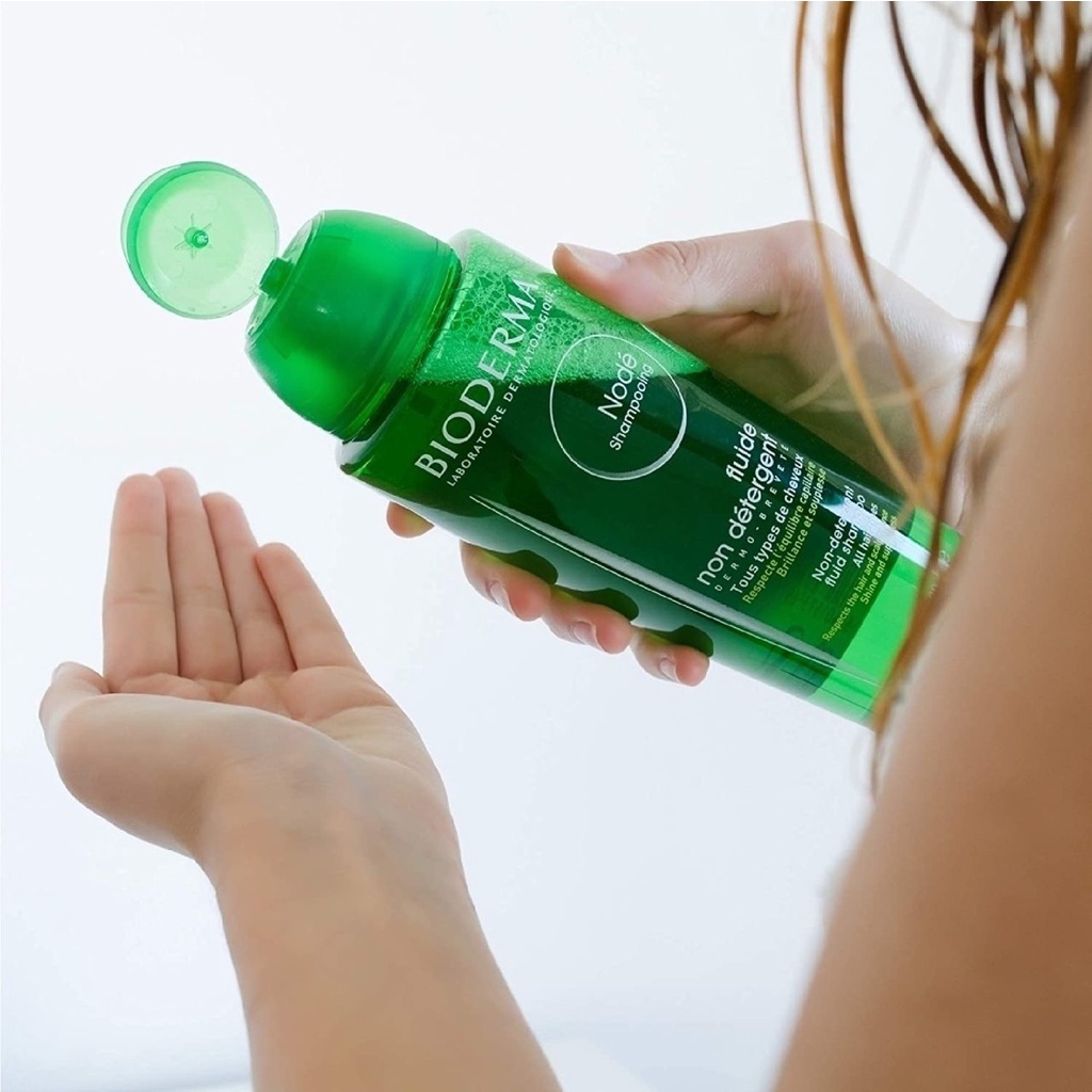 Dầu gội làm dịu da đầu dị ứng Bioder.ma Node Fluide Non Detergent 400ml