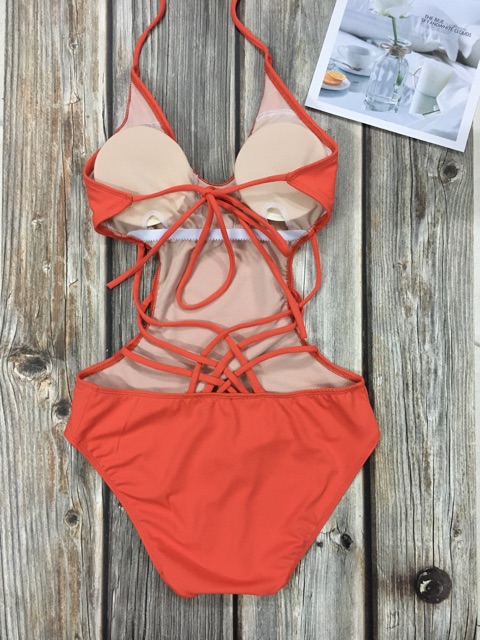 Đồ bơi bikini 1 mảnh siêu đan dây sau siêu hot