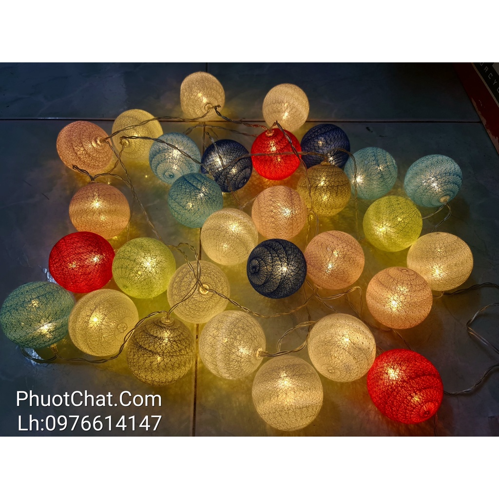 Bóng ball trang trí lều,trại,phòng ngủ dài 2m