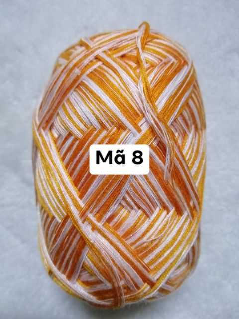 Sợi cotton Nhật màu loang