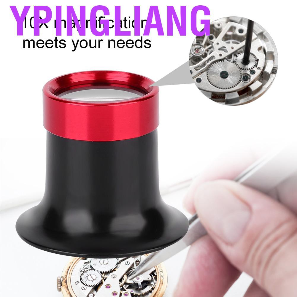 Kính Lúp Phóng Đại 10 Lần Chuyên Dụng Cho Sửa Chữa Trang Sức